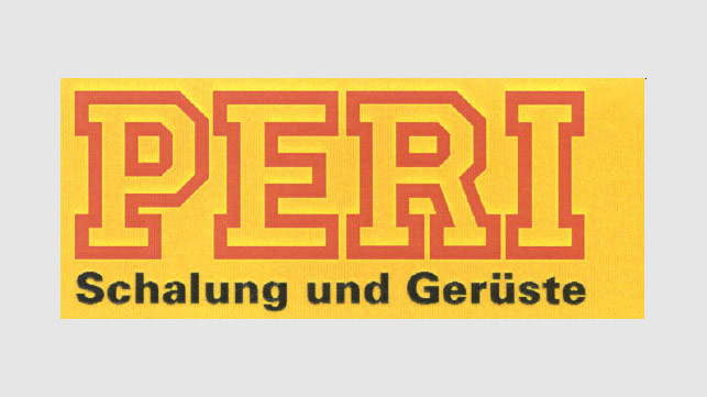 <p>The PERI logo is adjusted: The words "Schalung und Ger&amp;uuml;ste" (formwork and scaffolding) become more pronounced against the yellow background and they also remind of the first black-yellow PERI logo</p><br/>